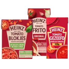 Heinz tomato frito, polpa, blokjes, gepelde- of gezeefde tomaten*